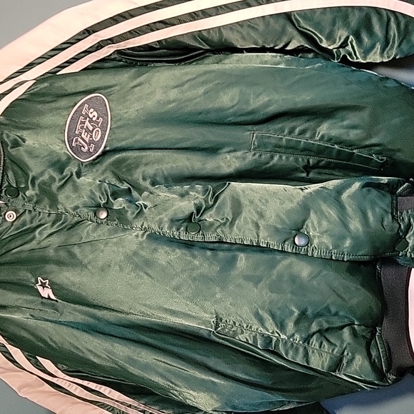 Never worn Excellent rare vintage Jets onfield coat - Picture 9 of 14